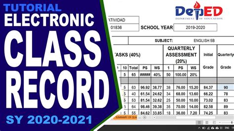 electronic class record